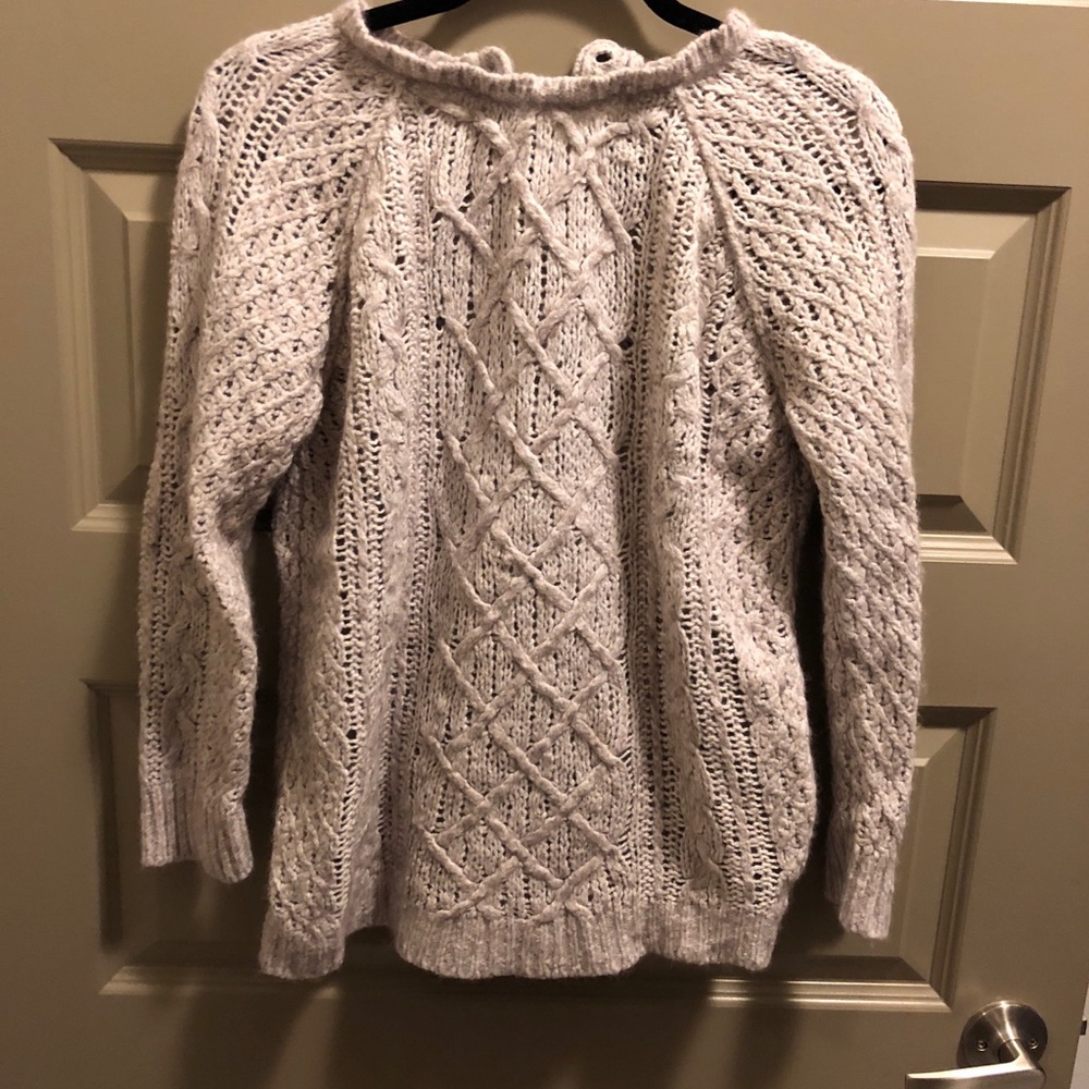 Gray loft sweater